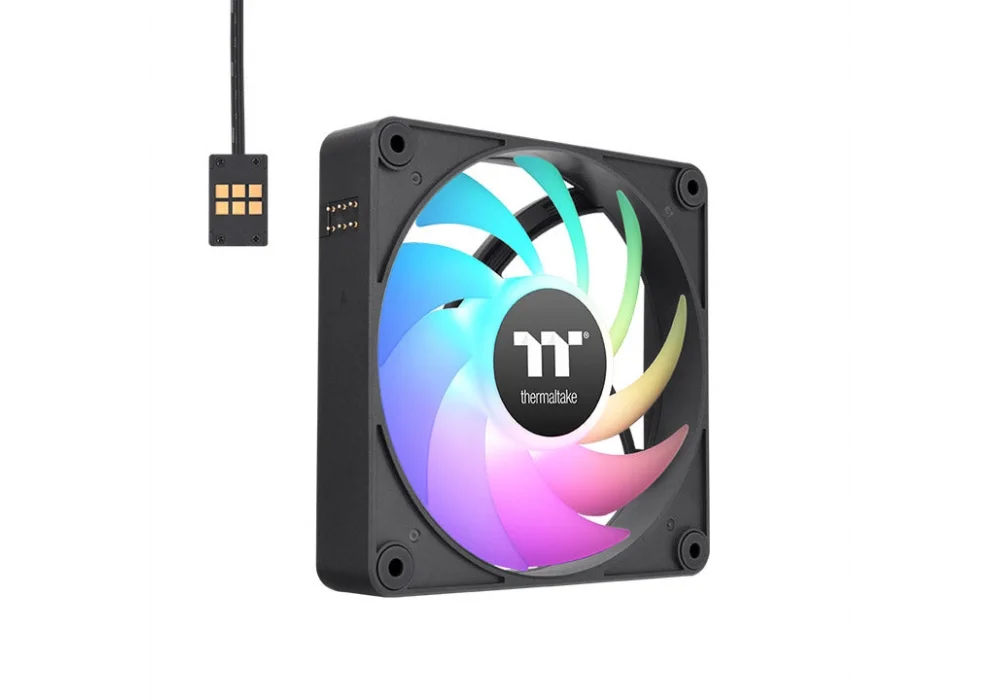 Thermaltake CT120 EX ARGB Siyah 120 mm Fan (3lü Set)