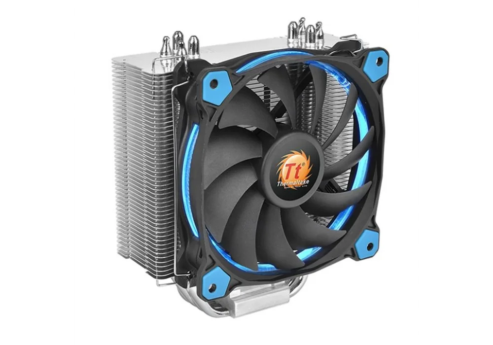 Thermaltake Riing Silent 12cm Mavi Led Fan, Ultra Sessiz (LNC ile), İntel/AMD Uyumlu İşlemci Soğutcu