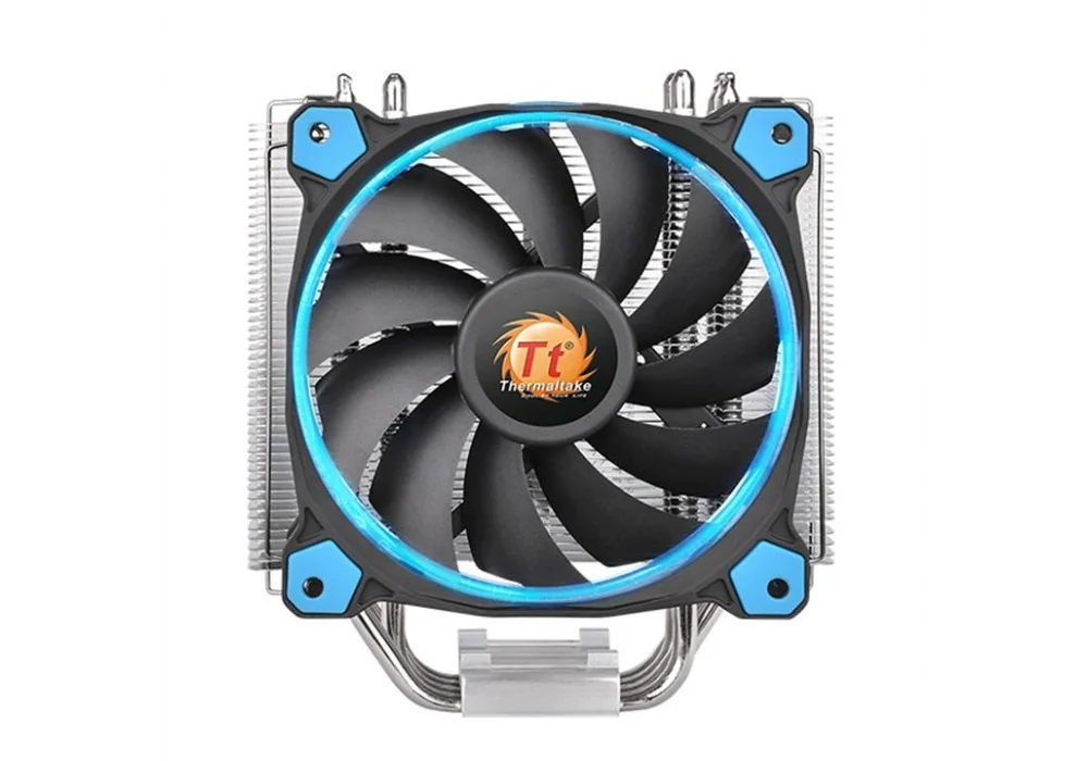 Thermaltake Riing Silent 12cm Mavi Led Fan, Ultra Sessiz (LNC ile), İntel/AMD Uyumlu İşlemci Soğutcu