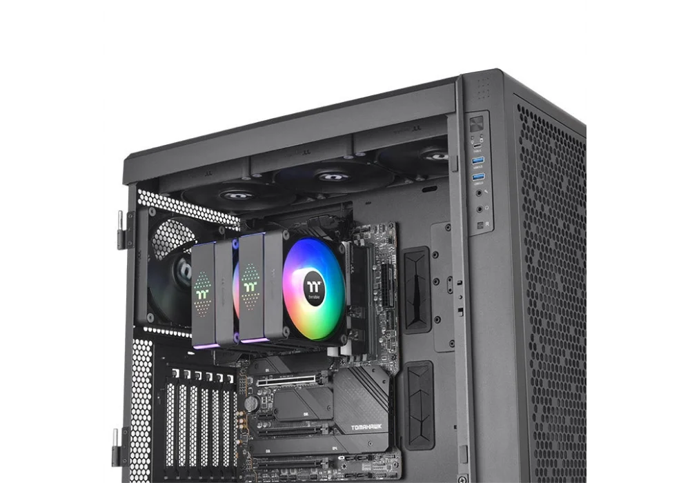 Thermaltake ASTRIA 600 Siyah ARGB 120 mm Intel(1700p/1851p)-AMD Uyumlu Hava Soğutucu
