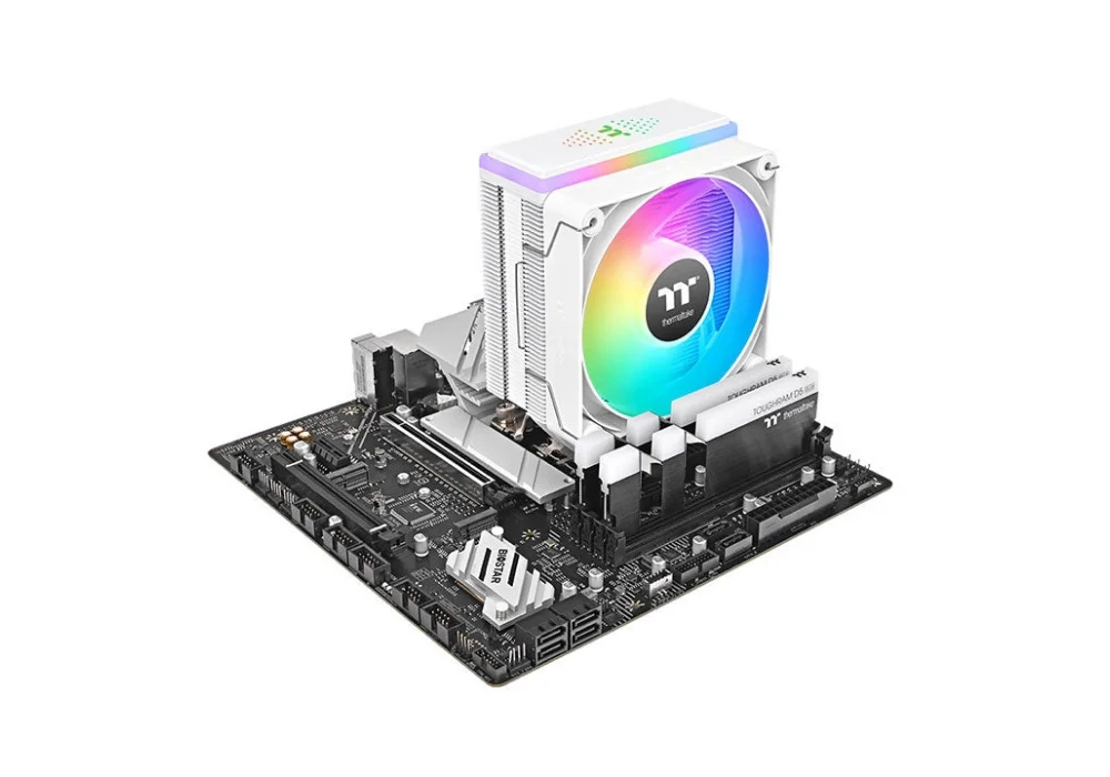 Thermaltake ASTRIA 200 Beyaz ARGB 120 mm Intel(1700p/1851p)-AMD Uyumlu Hava Soğutucu