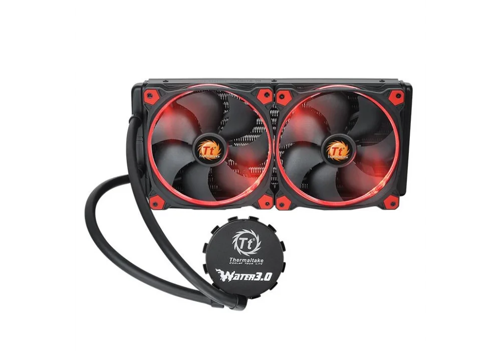 Thermaltake Water 3.0 Riing Led 280 Kırmızı 280mm Intel-AMD Uyumlu Sıvı Soğutucu