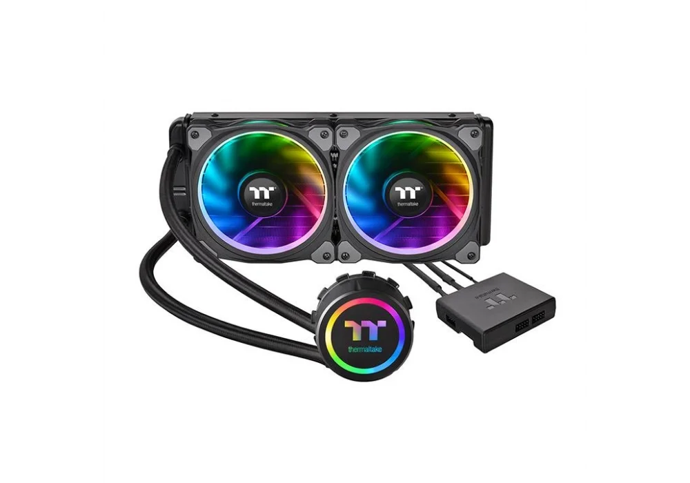 Thermaltake Floe Riing Plus Siyah RGB 240 mm Intel-AMD Uyumlu Sıvı Soğutucu