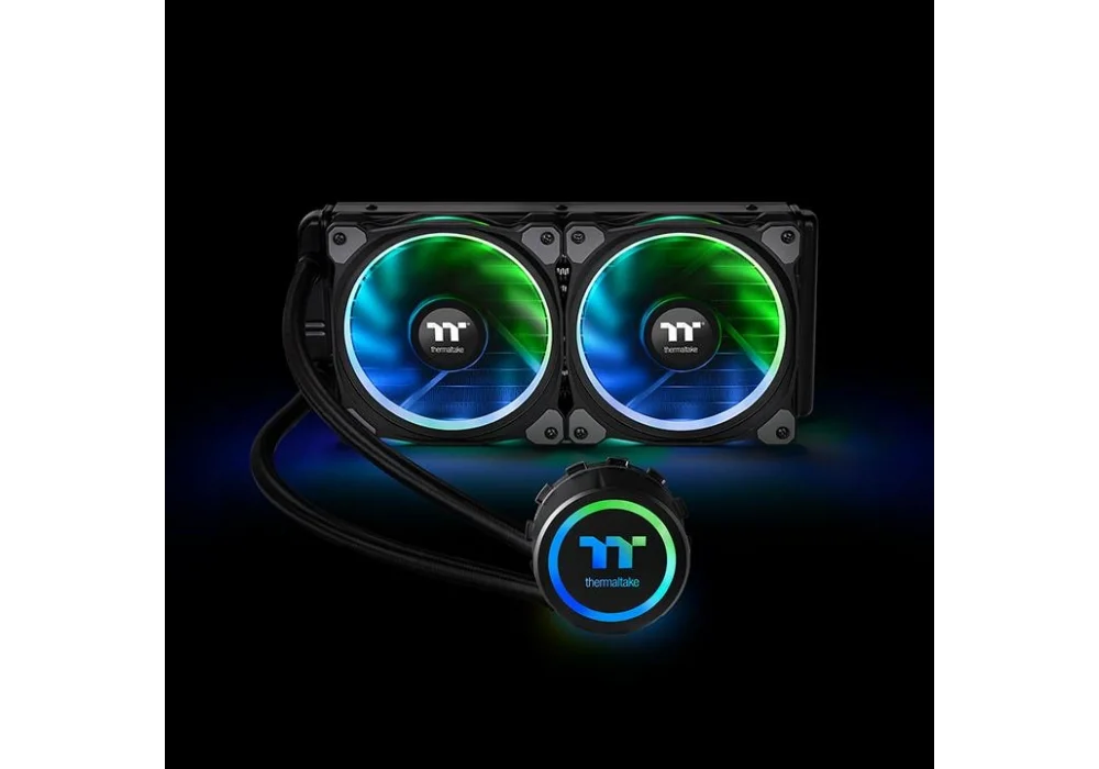 Thermaltake Floe Riing Plus Siyah RGB 240 mm Intel-AMD Uyumlu Sıvı Soğutucu