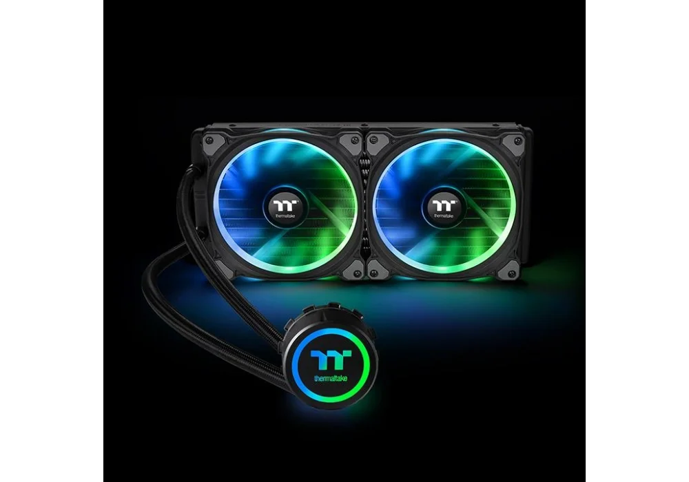Thermaltake Floe Riing Plus Siyah RGB 280 mm Intel-AMD Uyumlu Sıvı Soğutucu