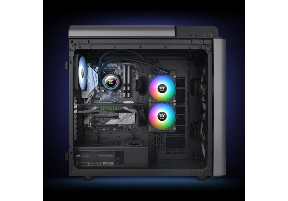 Thermaltake TH240 V2 ARGB Black 240 mm Intel(1700p/1851p)-AMD Uyumlu Sıvı Soğutucu