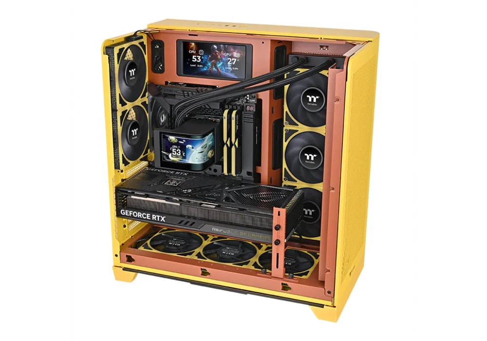 Thermaltake MAGCurve Siyah ARGB 360 Ultra AMOLED 360 mm Intel(1700p/1851p)-AMD Uyumlu Sıvı Soğutucu