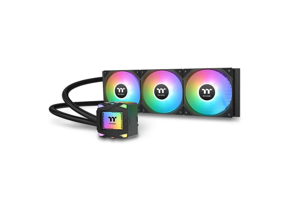 Thermaltake LA360 Siyah ARGB 360 mm Intel(1700p/1851p)-AMD Uyumlu Sıvı Soğutucu