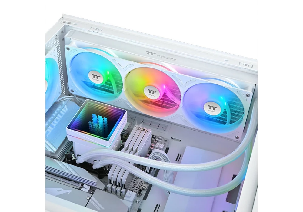 Thermaltake TH360 V3 ARGB Snow Edition 360 mm Intel(1700p/1851p)-AMD Uyumlu Sıvı Soğutucu