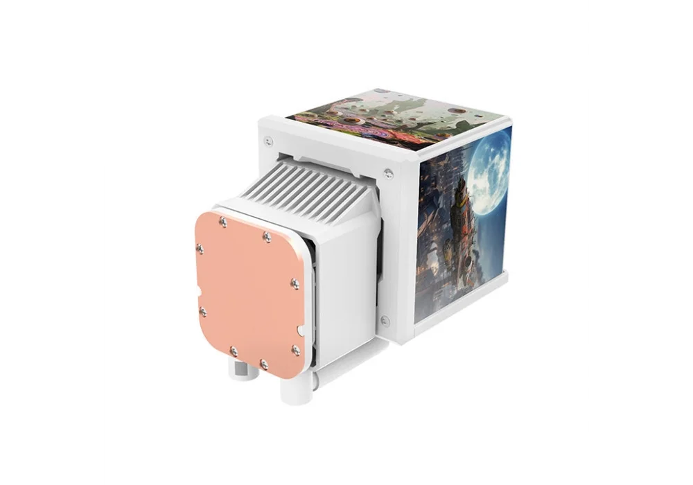 Thermaltake MINECUBE 360 Beyaz ARGB Ultra LCD 360 mm Intel(1700p/1851p)-AMD Uyumlu Sıvı Soğutucu