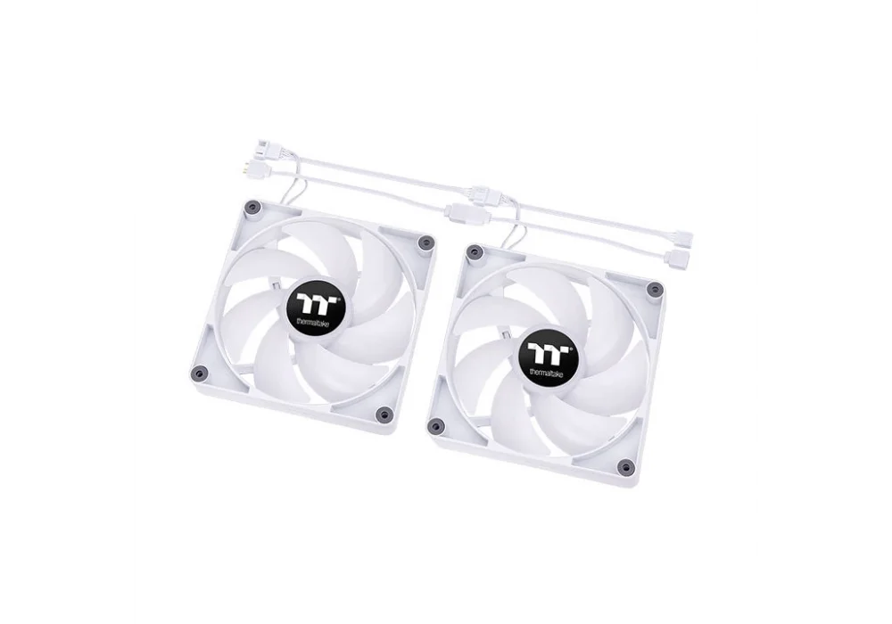Thermaltake CT120 ARGB Sync White 120 mm Fan (2li Set)