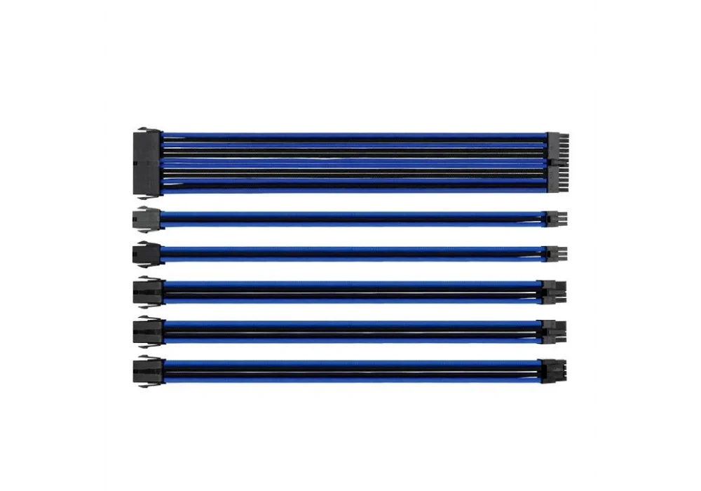 Thermaltake Tt Mod Mavi/Siyah Power Supply Sleeved Kablo Seti