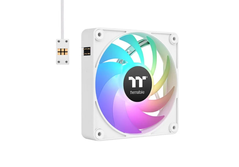Thermaltake CT120 EX ARGB White 120 mm Fan (3lü Set)