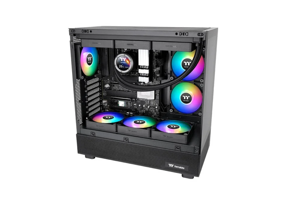 Thermaltake CT140 Reverse ARGB Black 140 mm Fan (2li Set)