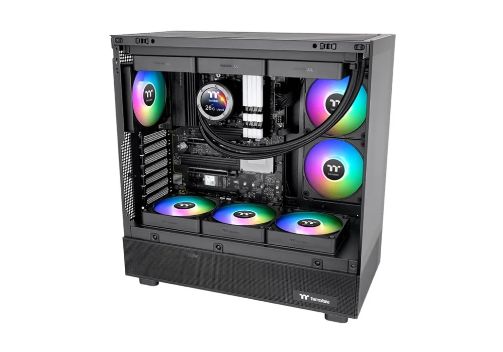 Thermaltake CT120 EX Reverse ARGB Black 120 mm Fan (3lü Set)