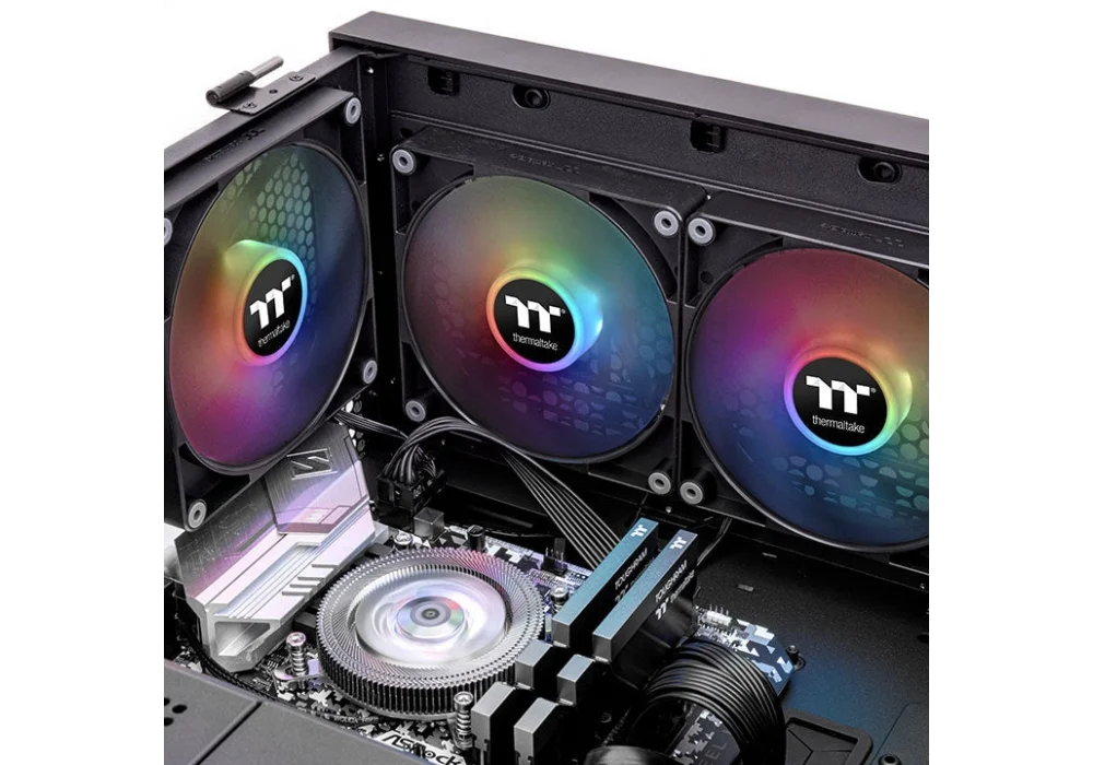 Thermaltake CT140 ARGB Black 140 mm Fan (2li Set)