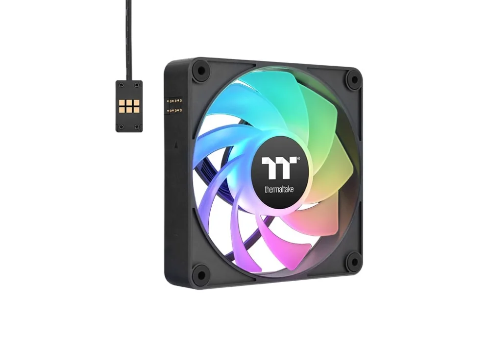 Thermaltake CT140 EX Reverse ARGB Black 140 mm Fan (3lü Set)