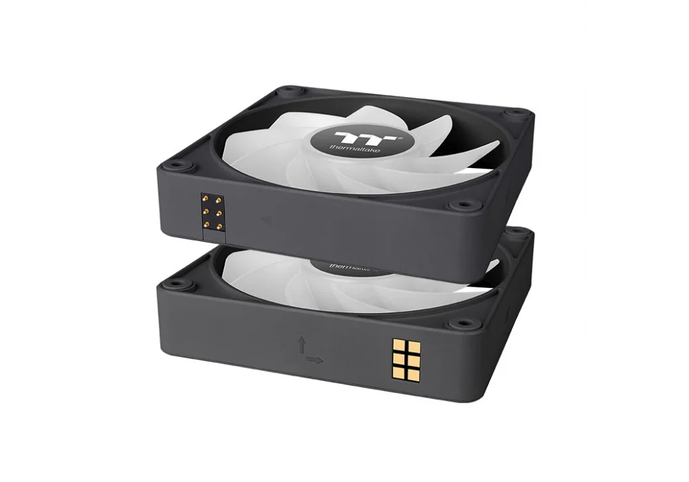 Thermaltake CT140 EX Reverse ARGB Black 140 mm Fan (3lü Set)