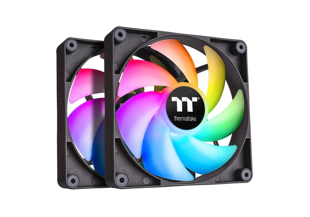 Thermaltake CT120 ARGB Siyah 120 mm Fan (2li Set)