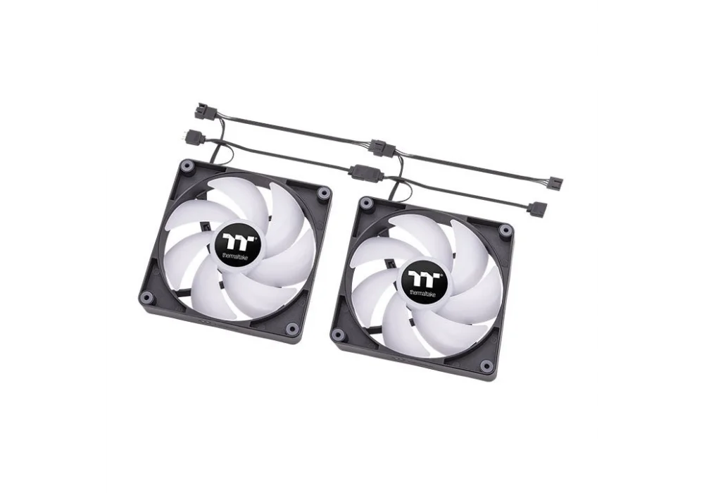 Thermaltake CT120 ARGB Siyah 120 mm Fan (2li Set)