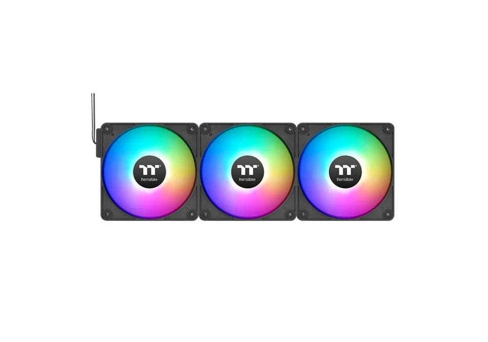 Thermaltake CT140 EX ARGB Black 140 mm Fan (3lü Set)