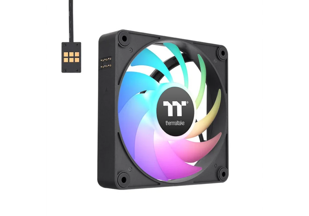 Thermaltake CT140 EX ARGB Black 140 mm Fan (3lü Set)