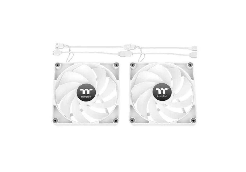 Thermaltake CT140 Reverse ARGB White 140 mm Fan (2li Set)