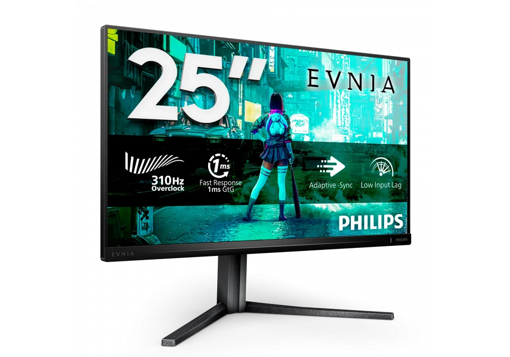 Philips Evnia 25 25M2N3200U 0,3ms 310Hz HDMI,DisplayPort Fast IPS G-Sync Full HD Gaming Monitör