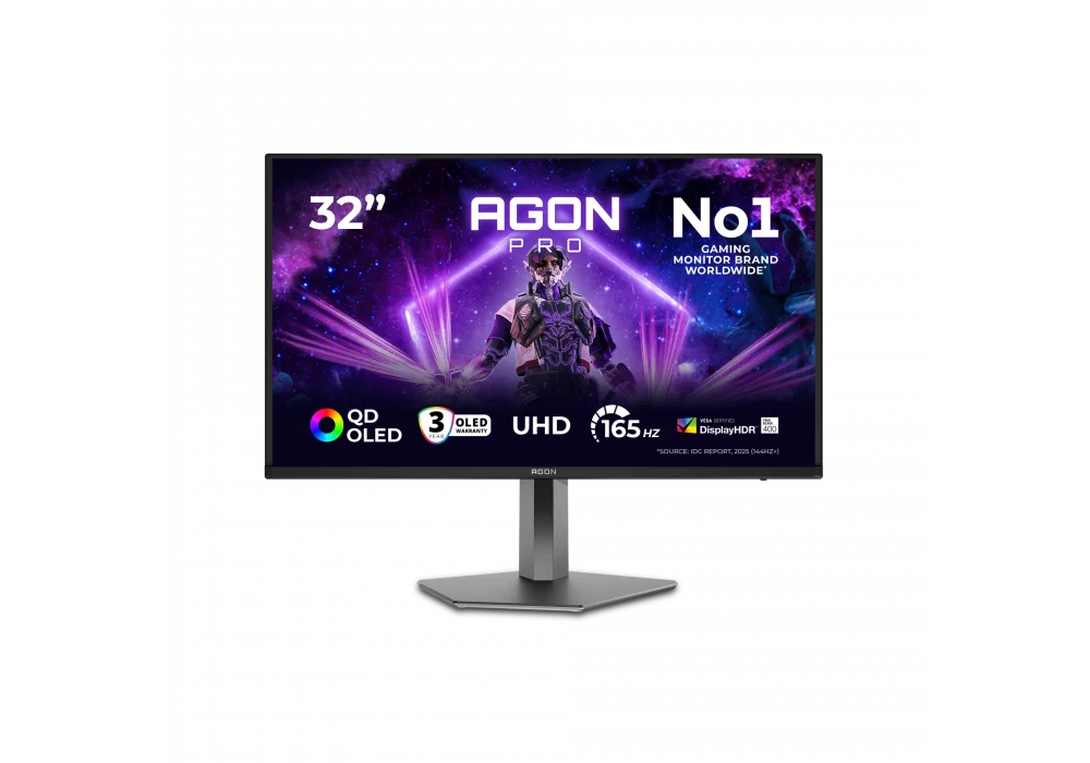 Aoc AGON 31.5 AG326UD 0.03ms 165Hz HDMI,DisplayPort Adaptive Sync QD-OLED 4K Gaming Monitör