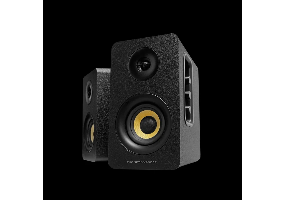 Thonet & Vander Kumpel 50W RMS Siyah Bluetooth 5.0 RCA 2.0 Hoparlör