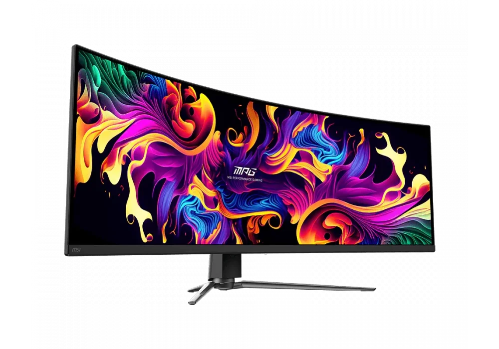 MSI 49 MPG 491CQP QD-OLED 0.03ms 144Hz HDMI,DisplayPort Adaptive-Sync QD-OLED Curved DQHD Gaming Monitör