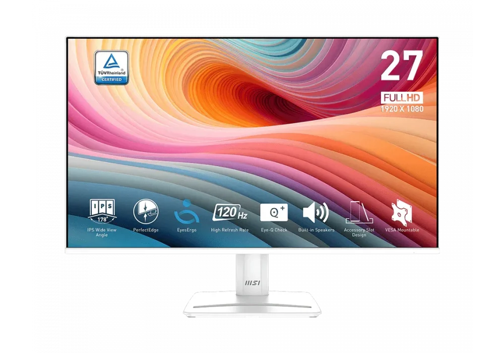 MSI 27 PRO MP275W E2 1ms 120Hz HDMI,DisplayPort Adaptive-Sync HDR IPS Full HD Monitör