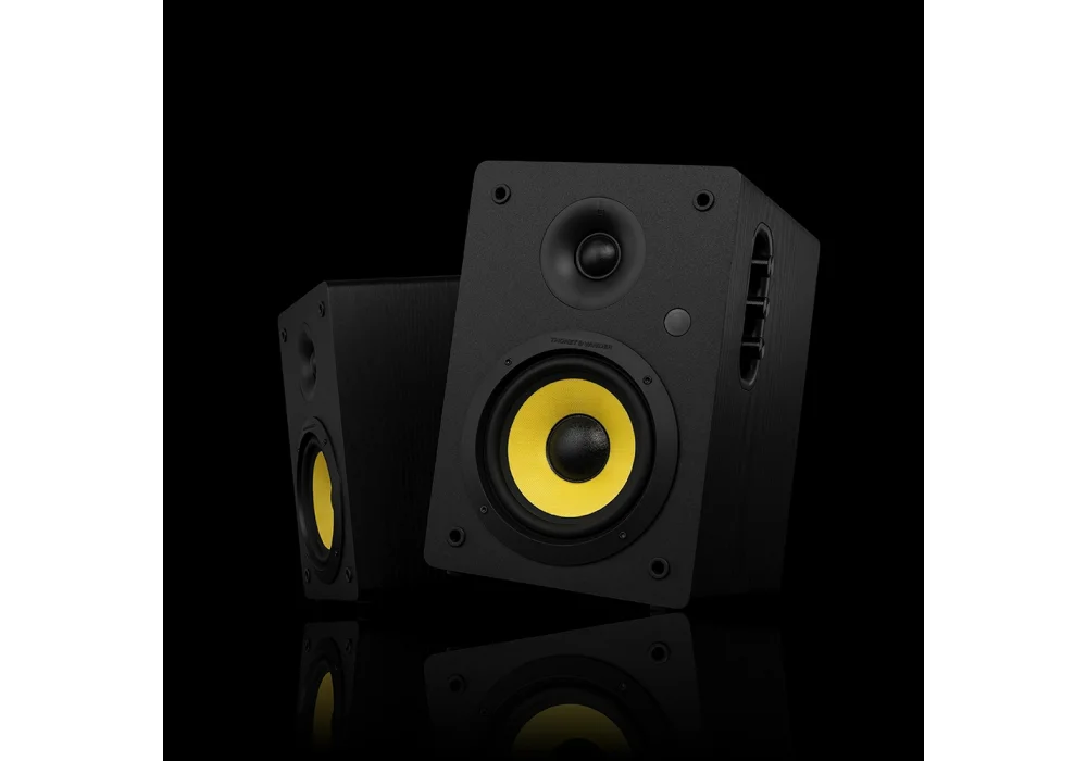 Thonet & Vander Kurbis 72W RMS Siyah Bluetooth 5.0 RCA 2.0 Hoparlör