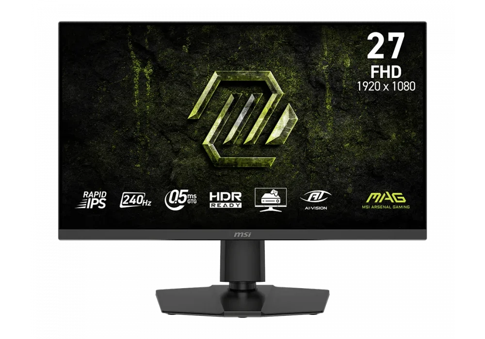 MSI 27 MAG 272PF X24 0.5ms 240Hz HDMI,DisplayPort IPS Adaptive-Sync Rapid Pivot Full HD Gaming Monitör