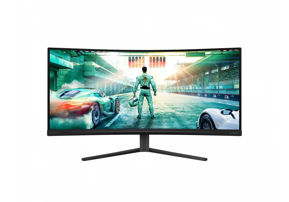 Philips Evnia 34 34M2C3500L 0.5ms 180Hz HDMI,DisplayPort Fast VA FreeSync Curved 4K Gaming Monitör
