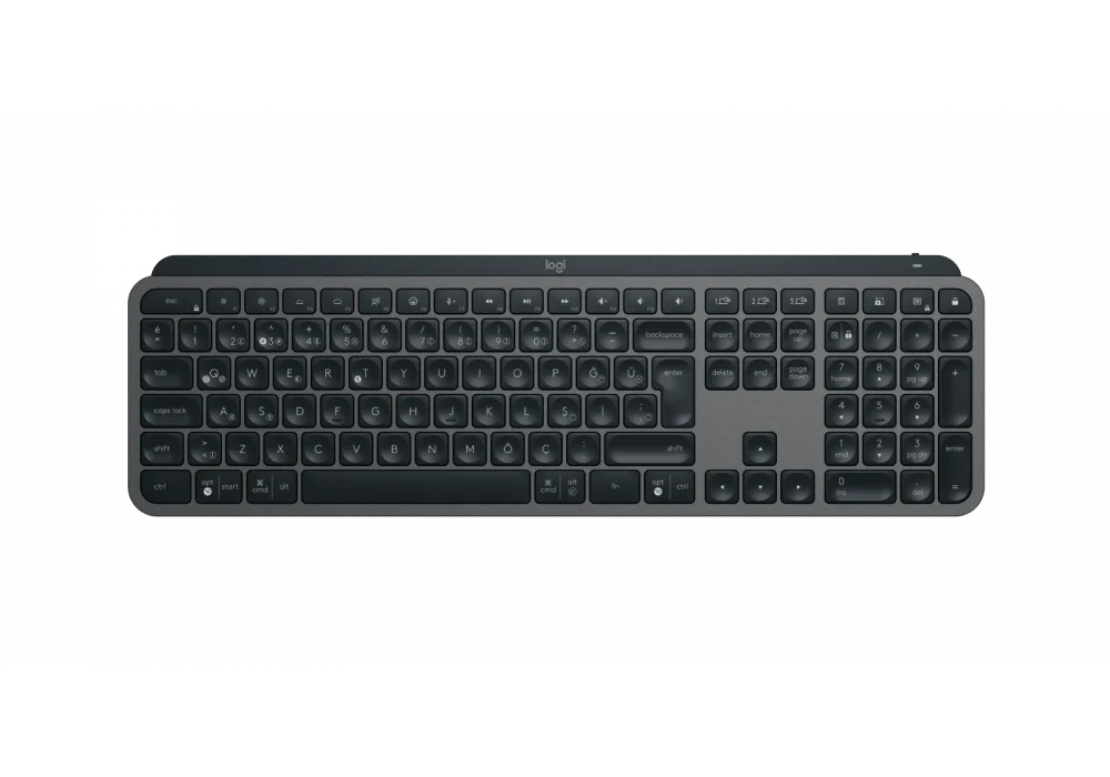 Logitech MX Keys S Türkçe Q Siyah Kablosuz Klavye