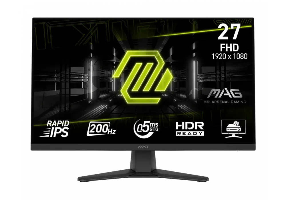 MSI 27 MAG 272F 0.5ms 200Hz HDMI,DisplayPort Adaptive-Sync Rapid IPS Full HD Gaming Monitör