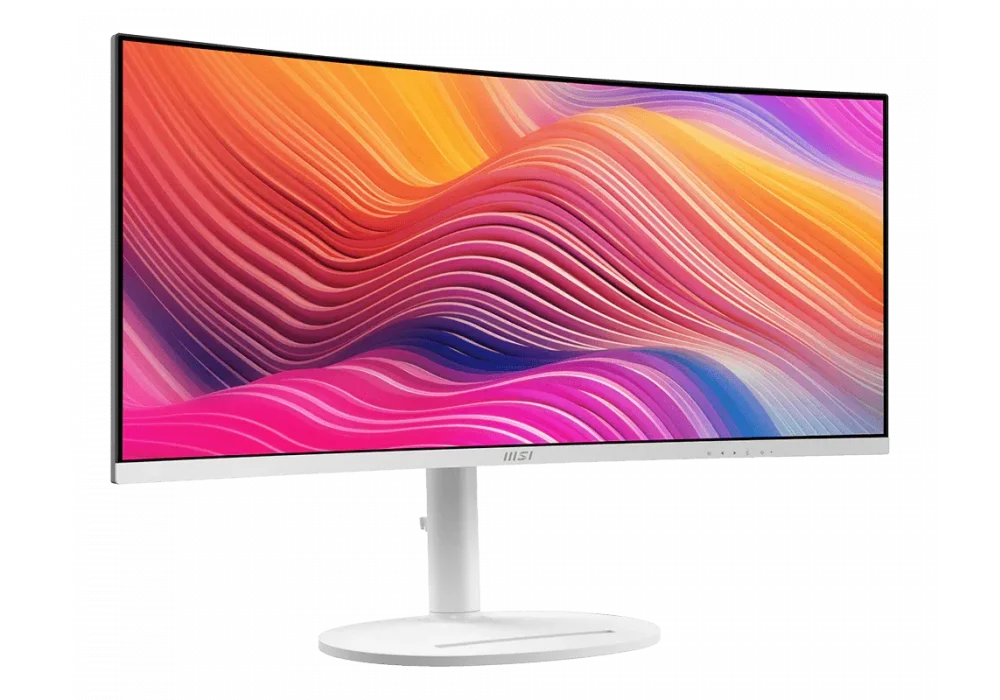 MSI 34 MODERN MD342CQPW White 1ms 120Hz HDMI,DisplayPort Adaptive-Sync VA Curved 4K Gaming Monitör