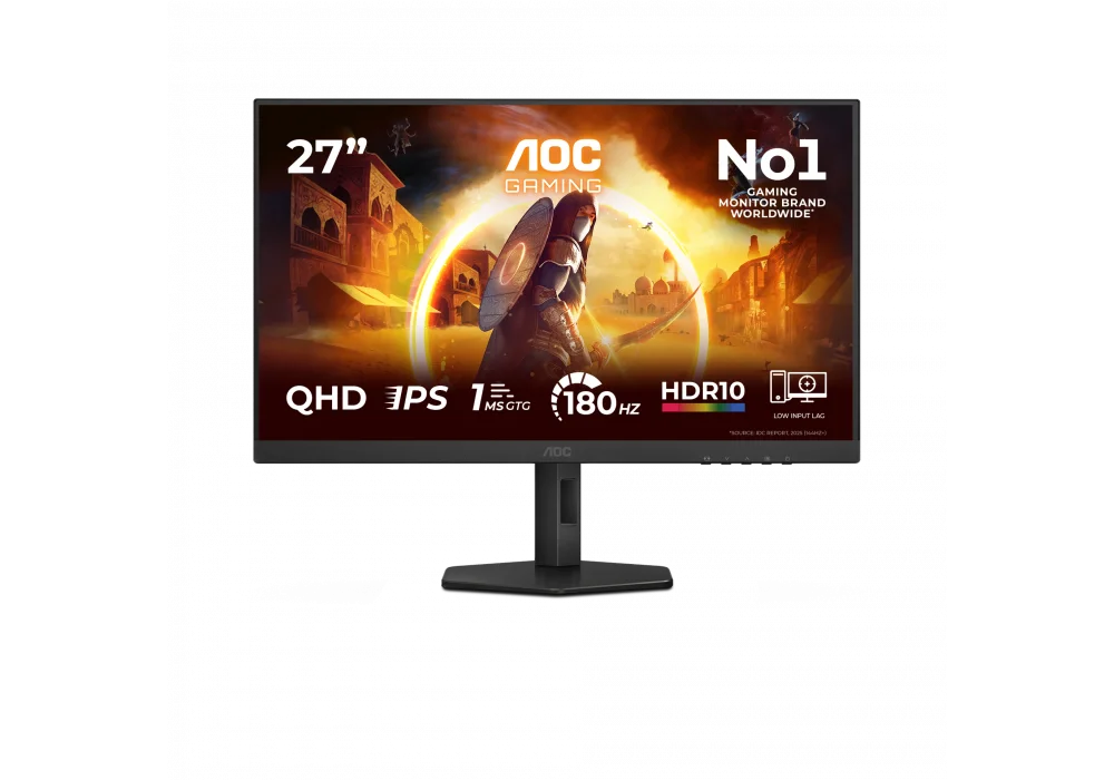 Aoc 27 Q27G4XF 0.5ms 180Hz HDMI,DisplayPort Adaptive-Sync G-Sync Fast IPS 2K Gaming Monitör