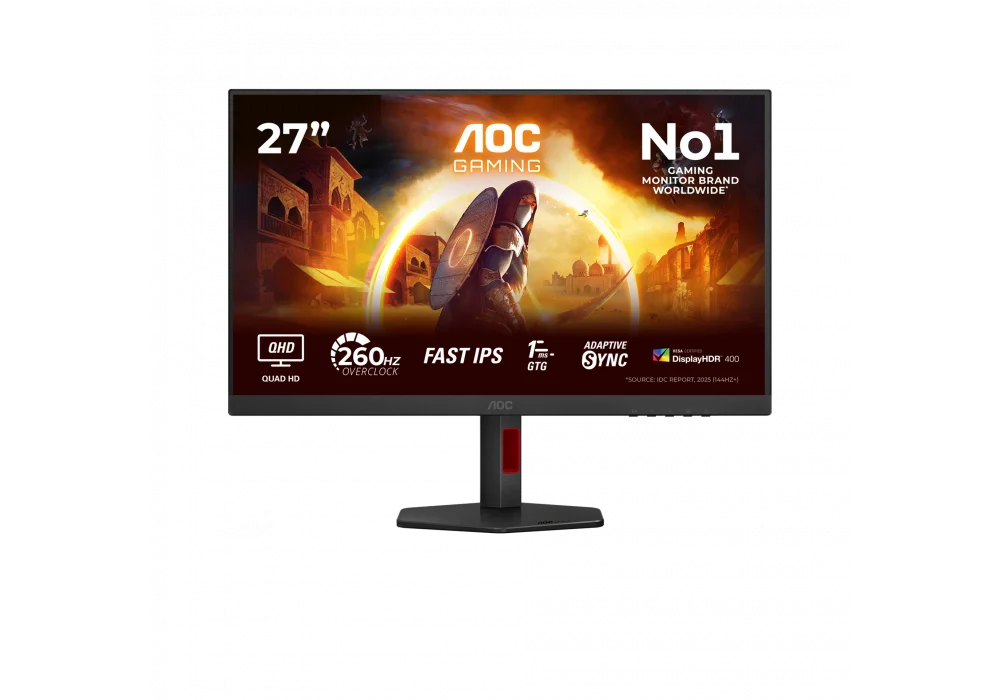 Aoc 27 Q27G4ZR 0.3ms 260Hz HDMI,DisplayPort Fast IPS 2K Gaming Monitör