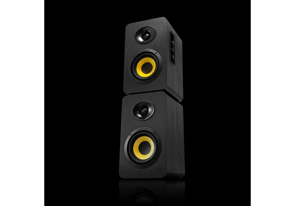 Thonet & Vander Vertrag Gen 2 80W RMS Siyah Bluetooth 5.0 RCA 2.0 Hoparlör