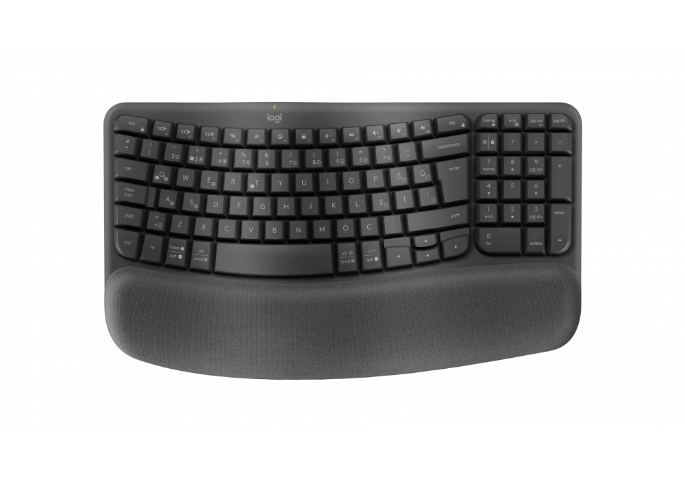 Logitech Wave Keys Siyah Kablosuz Klavye