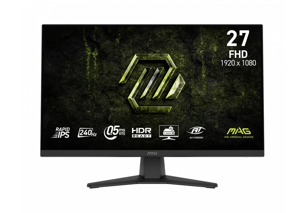 MSI 27 MAG 272F X24 0.5ms 240Hz HDMI,DisplayPort Adaptive-Sync Rapid IPS Gaming Monitör
