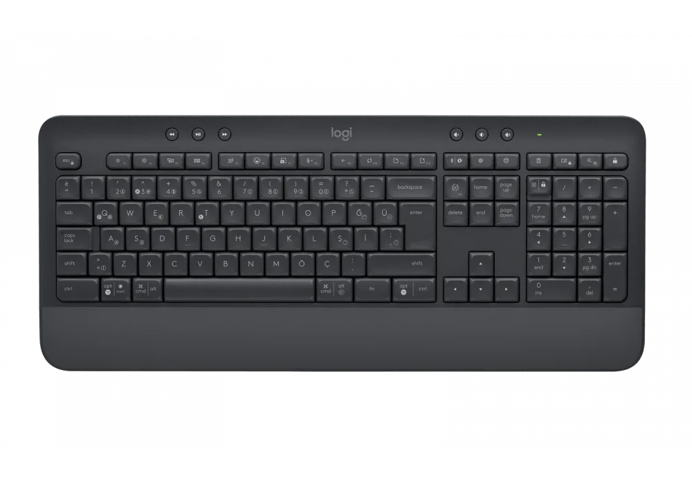 Logitech K650 Signature Grafit Kablosuz Klavye