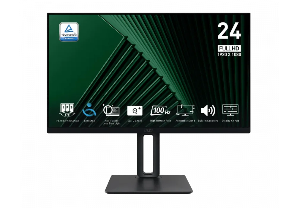 MSI 23.8 PRO MP245PG 1ms 100Hz HDMI,DisplayPort Adaptive-Sync Pivot IPS Full HD Monitör