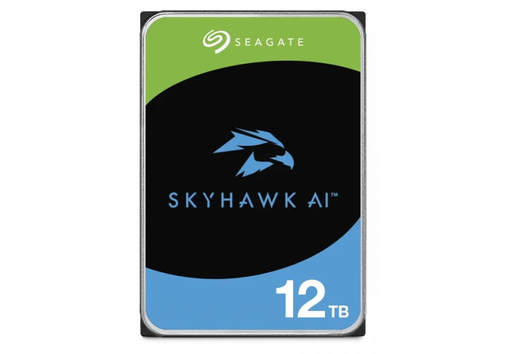 Seagate 12TB 3.5 Skyhawk AI SATA 512MB 7200RPM (ST12000VE003) Güvenlik Diski