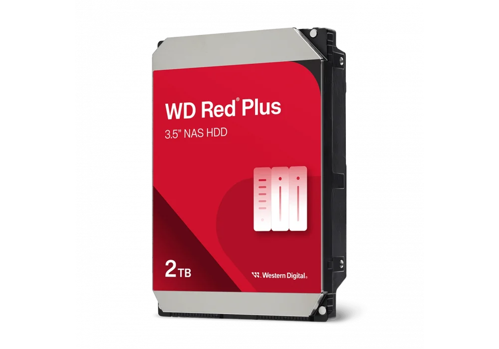 WD 2TB Red Plus 64MB 5400Rpm (WD20EFPX) NAS Diski