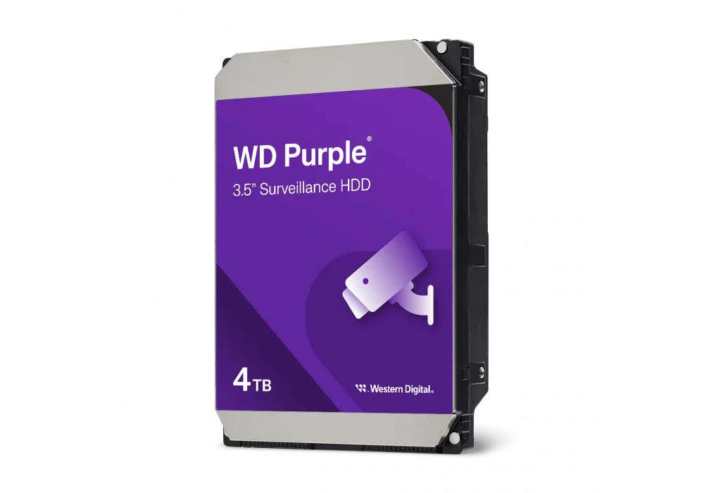 WD 4TB Purple SATA3 128MB 5400RPM (WD44PURZ) Güvenlik Diski