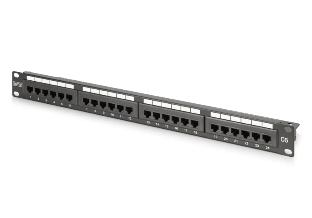 Digitus DN-91624U 24 Port Cat-6 UTP Patch Panel