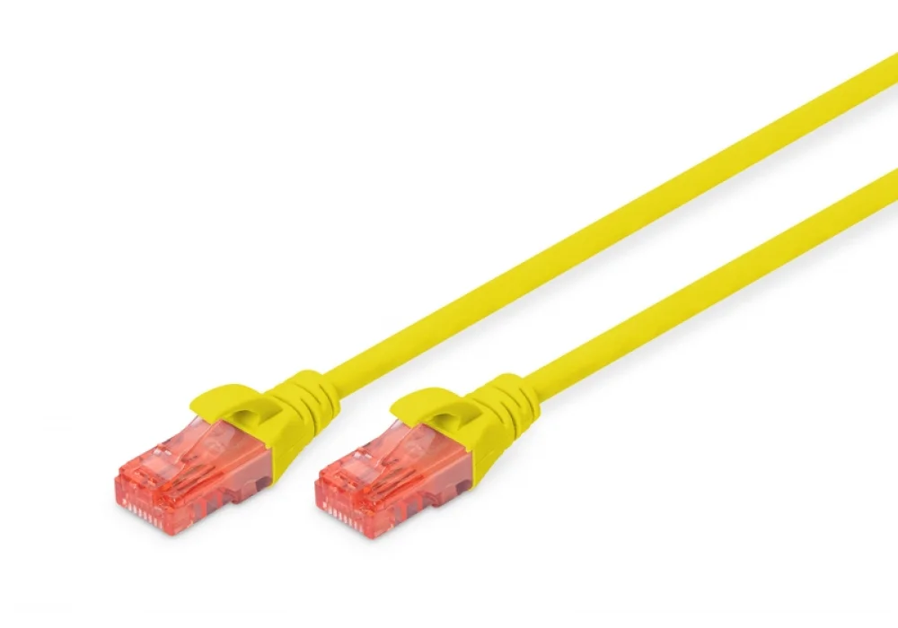 Digitus DK-1617-010/Y U/UTP 1m Sarı Cat 6 Kablo
